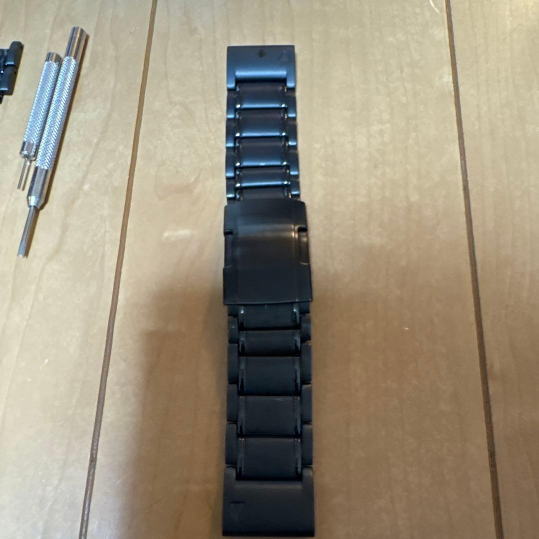 GARMIN Approach S62 GPSゴルフウォッチ 金属製のベルト付き