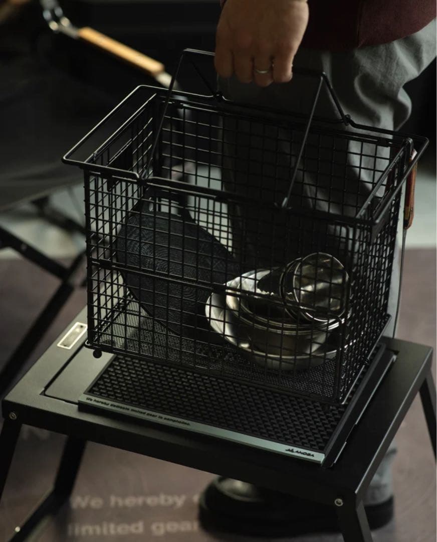 ANOBA フォールディングワイヤーバスケット M