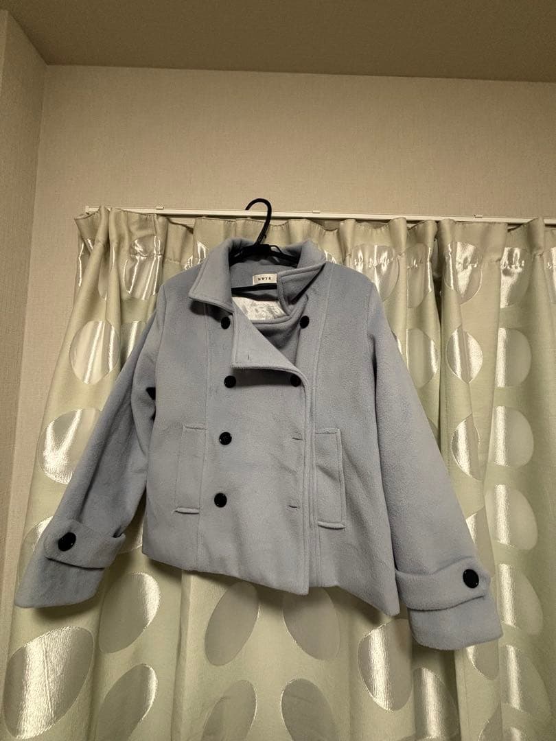 ライトブルー ダブルブレストジャケット