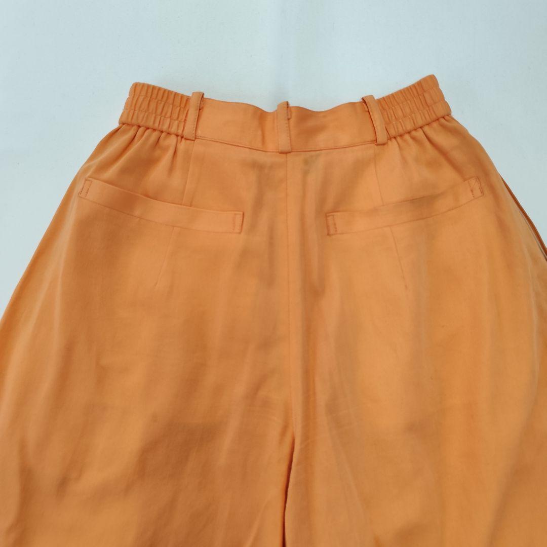 クリスチャンディオール スポーツ ハイウエスト ワイド キュロット オレンジ