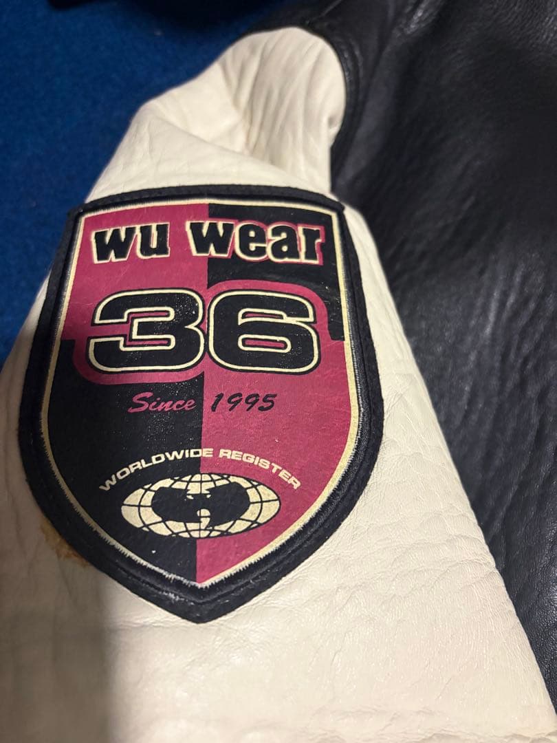 wu-wearレザージャケット　激レア　fubu rocawear enyce