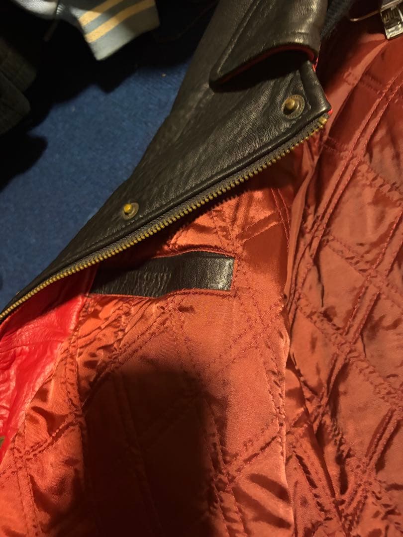 wu-wearレザージャケット　激レア　fubu rocawear enyce