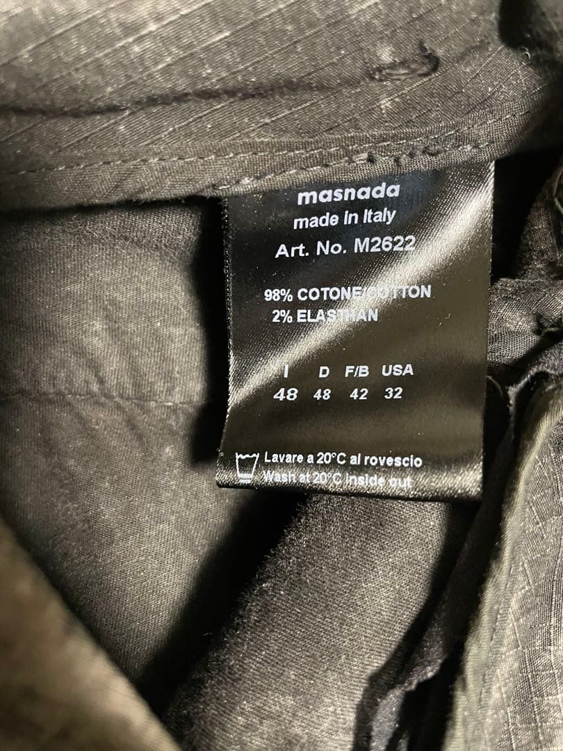 masnada BONDAGE ZIP CARGO TROUSER/ユリウス