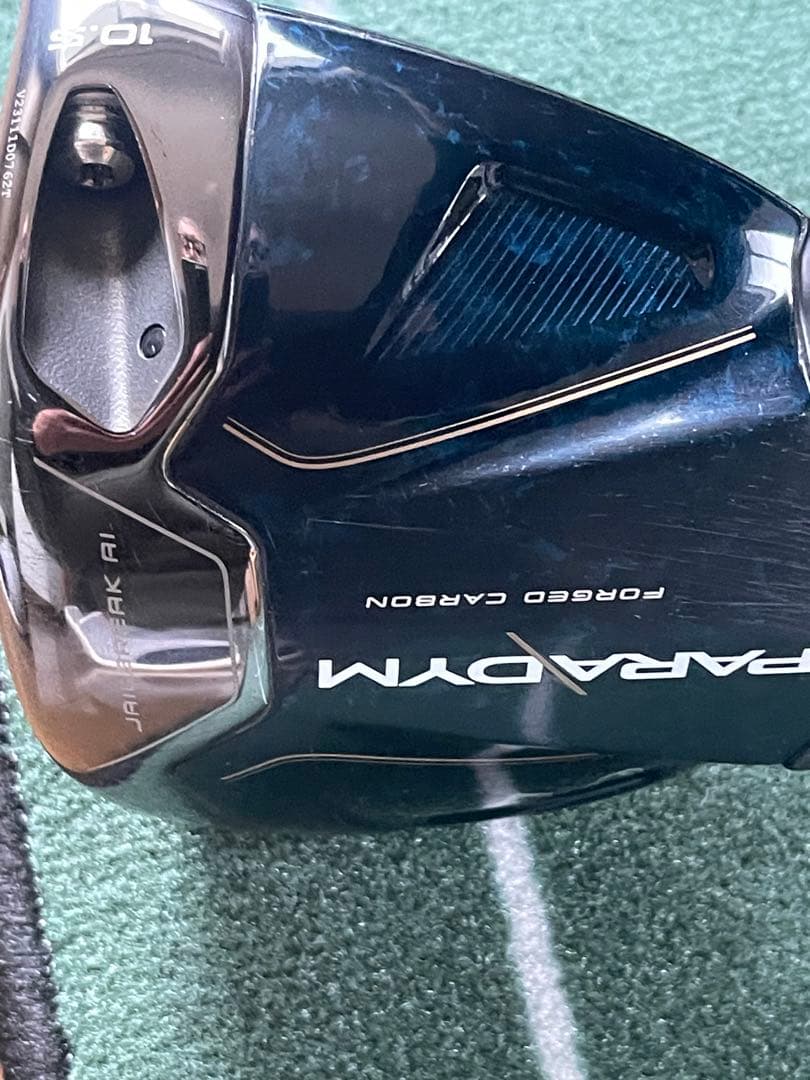 キャロウェイパラダイム10.5度カスタムシャフト（NXブルーRシャフト）