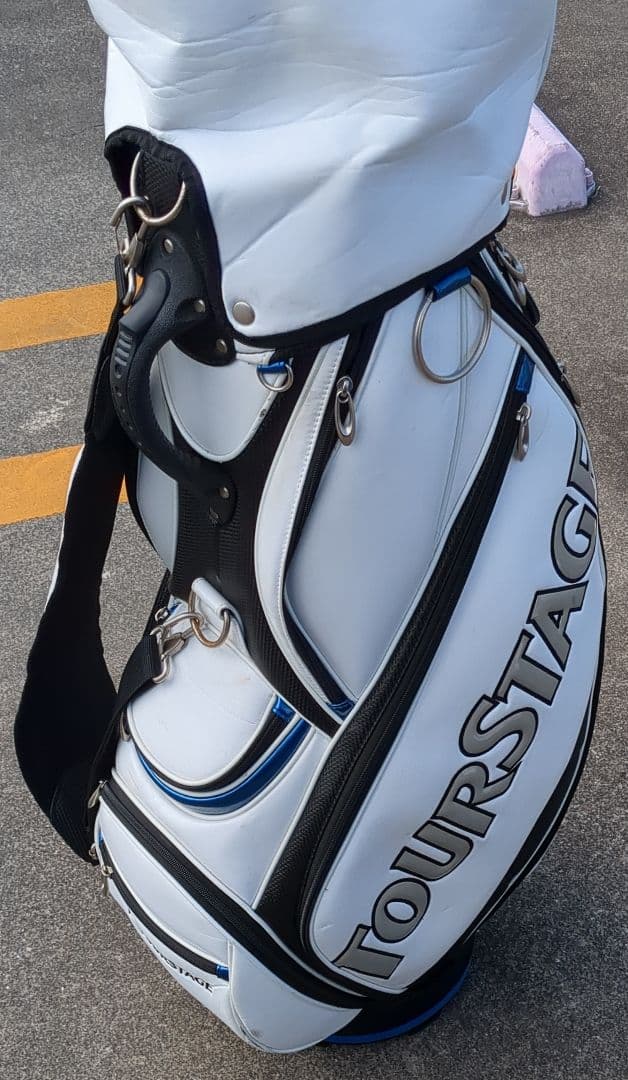 美品高級TOURSTAGE ゴルフバッグ
