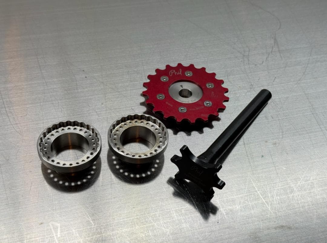 Phil Wood エキセントリック ボトムブラケット + 専用工具