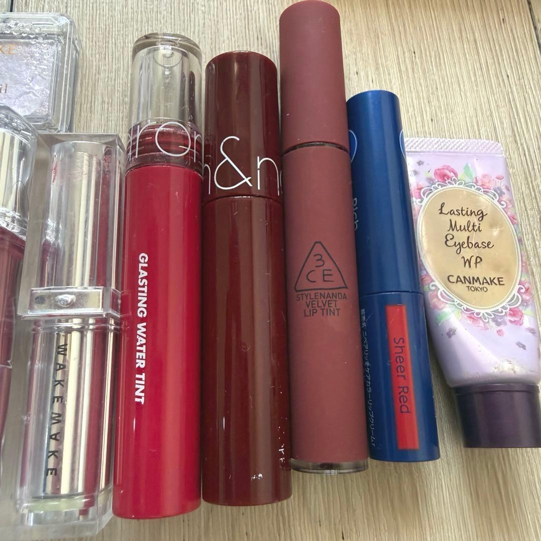 韓国コスメ アイシャドウパレット リップ ティント グロス 57点まとめ売り