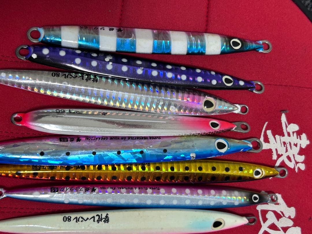 撃投ジク　大量20本 明石ショアジギング　ケースセット