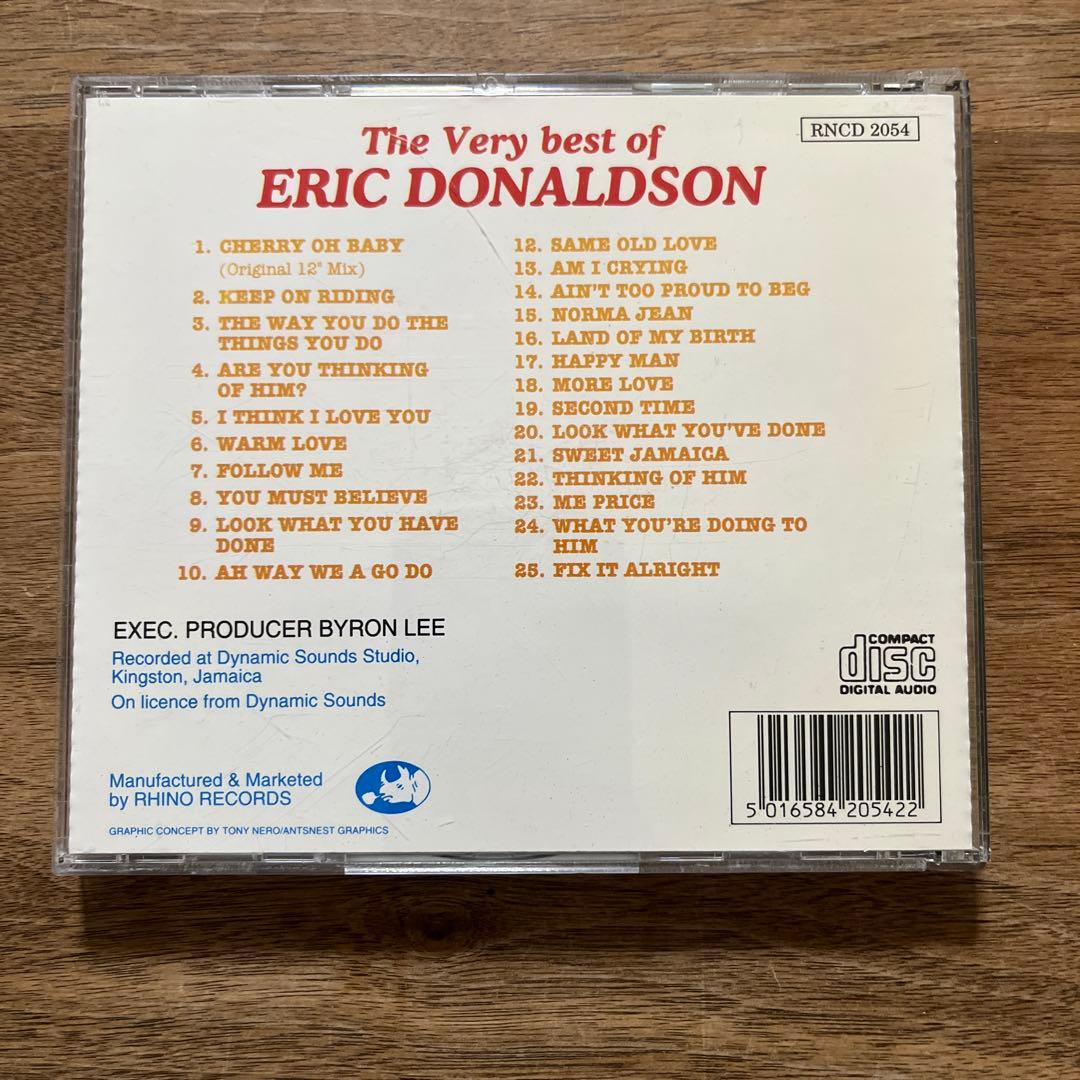 洋楽 THE VERY BEST OF ERIC DONALDSON