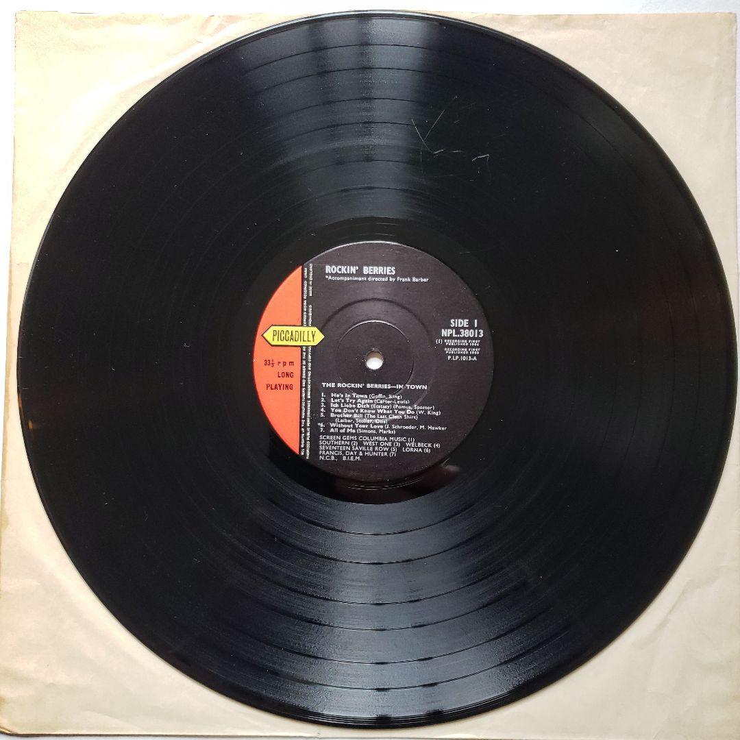 THE ROCKIN' BERRIES IN TOWN LP レコード
