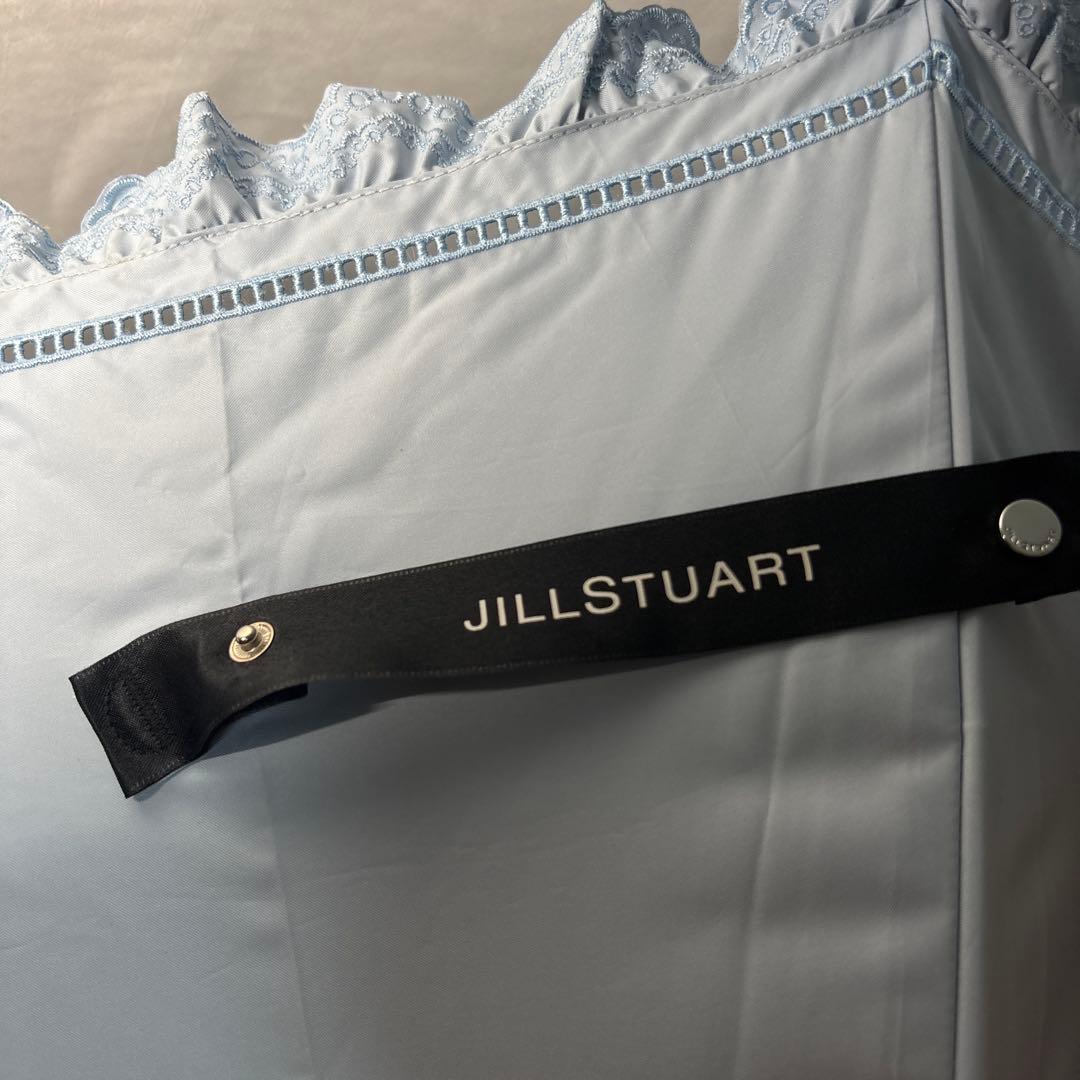 【未使用】ジルスチュアート　晴雨兼用　フリル　日傘　ミニパラソル　遮光　遮熱