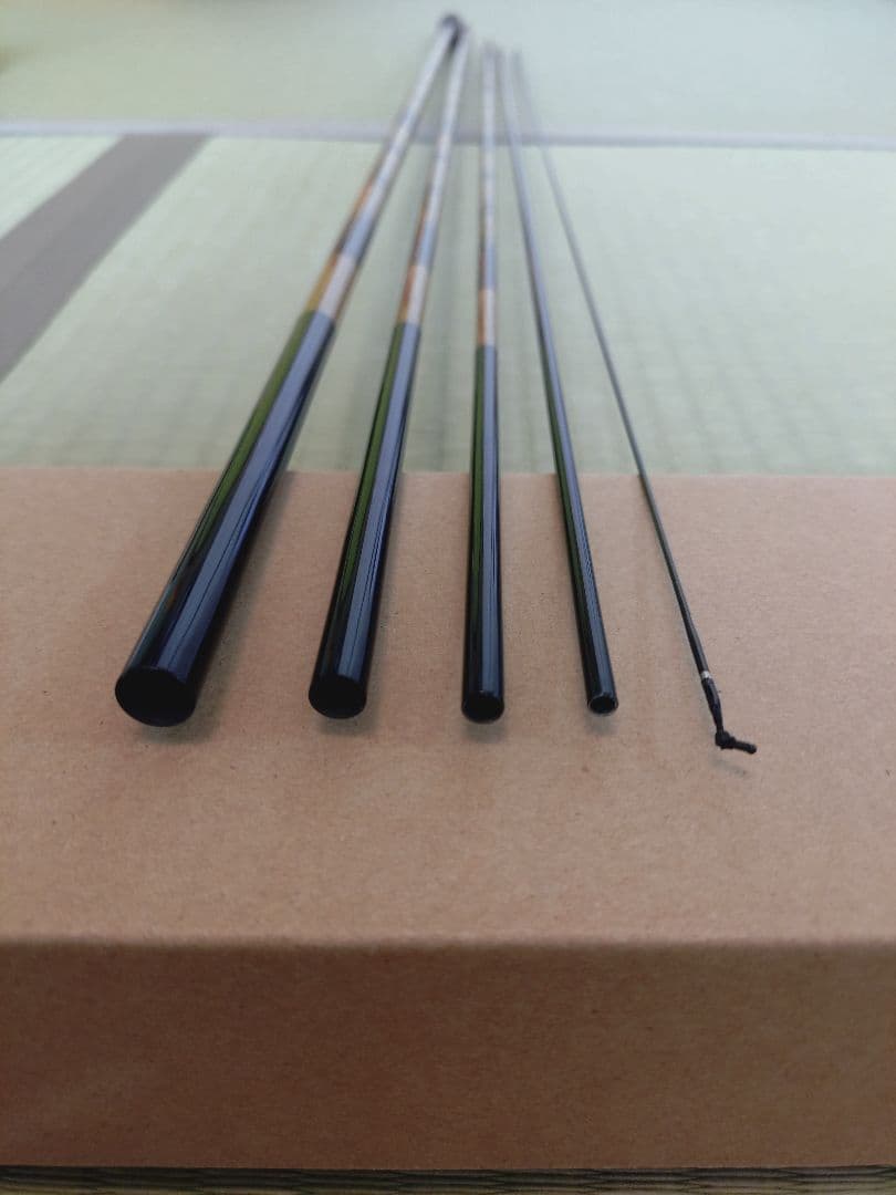 ヘラ竿 シマノ 朱紋峰 嵐月 15尺