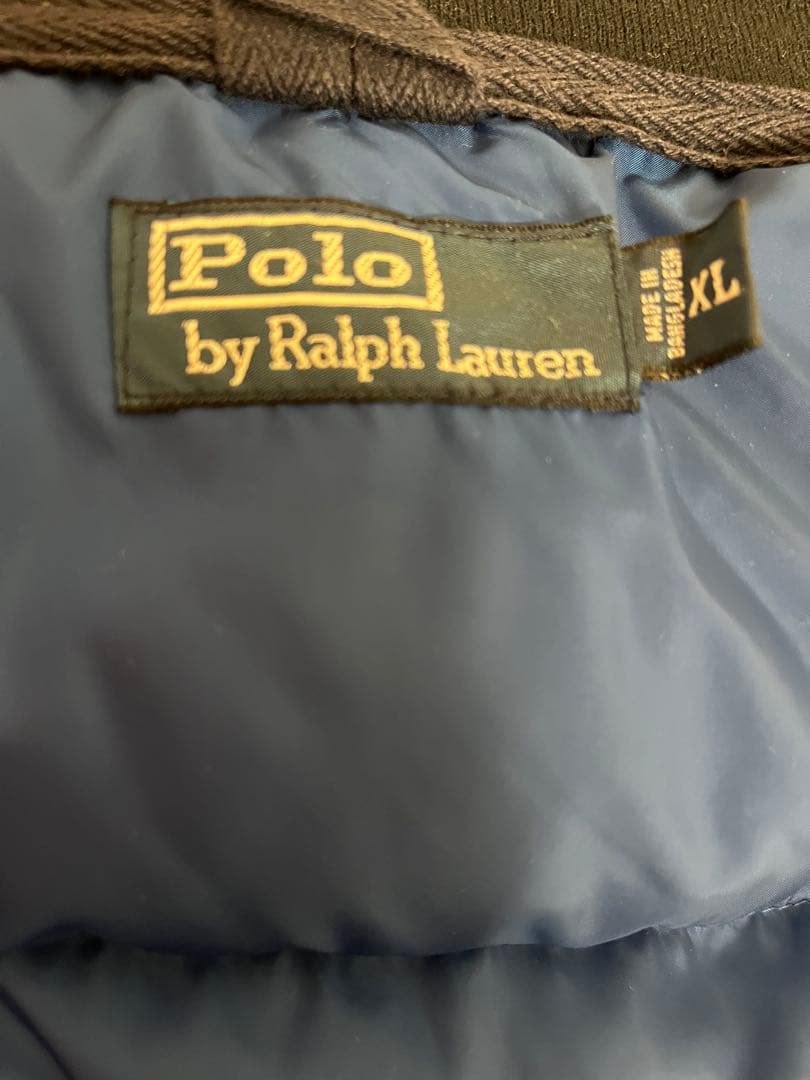 【値下げしました】ポロラルフローレン ダウンベスト ネイビー XL