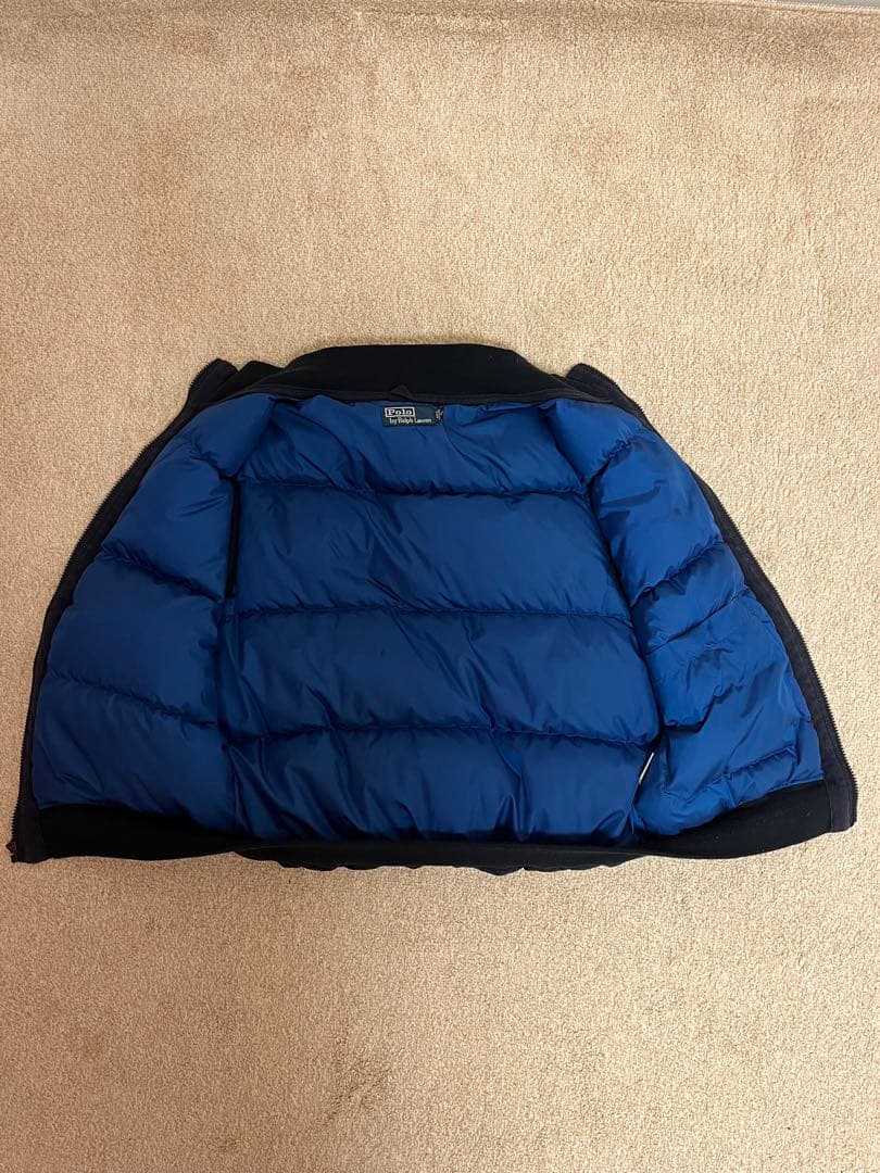 【値下げしました】ポロラルフローレン ダウンベスト ネイビー XL