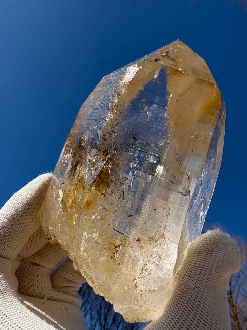 【匿名発送】マニカラン産リモナイトインクォーツ