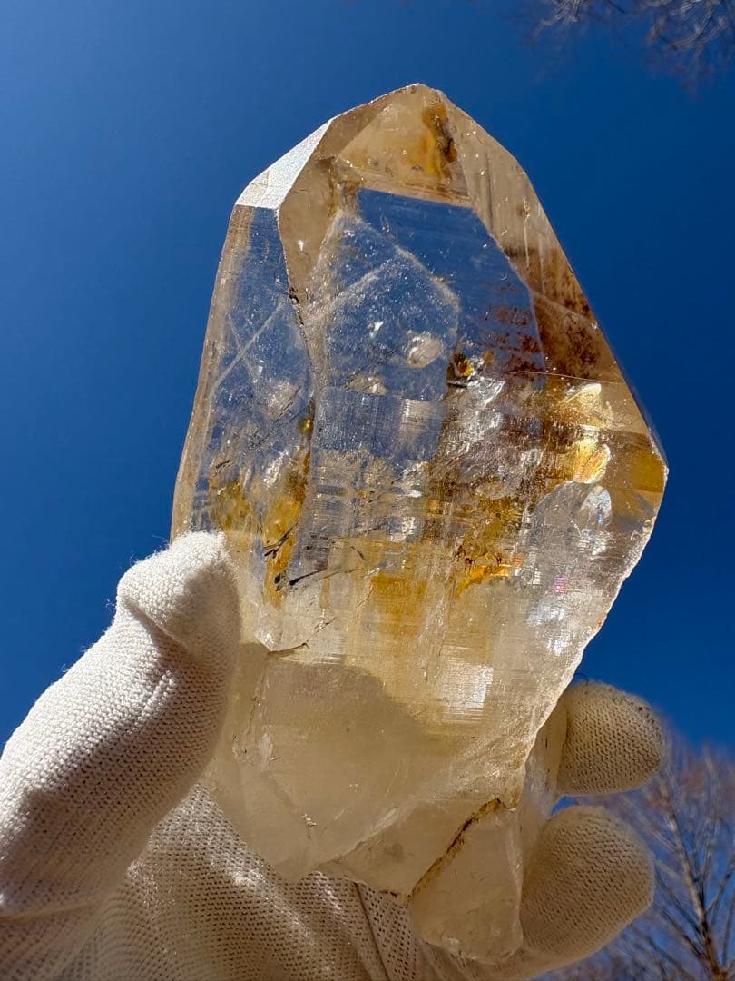 【匿名発送】マニカラン産リモナイトインクォーツ