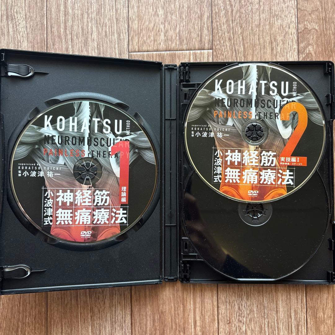 【美品】小波津式 神経筋無痛療法 小波津祐一 整体/整骨院/手技DVD
