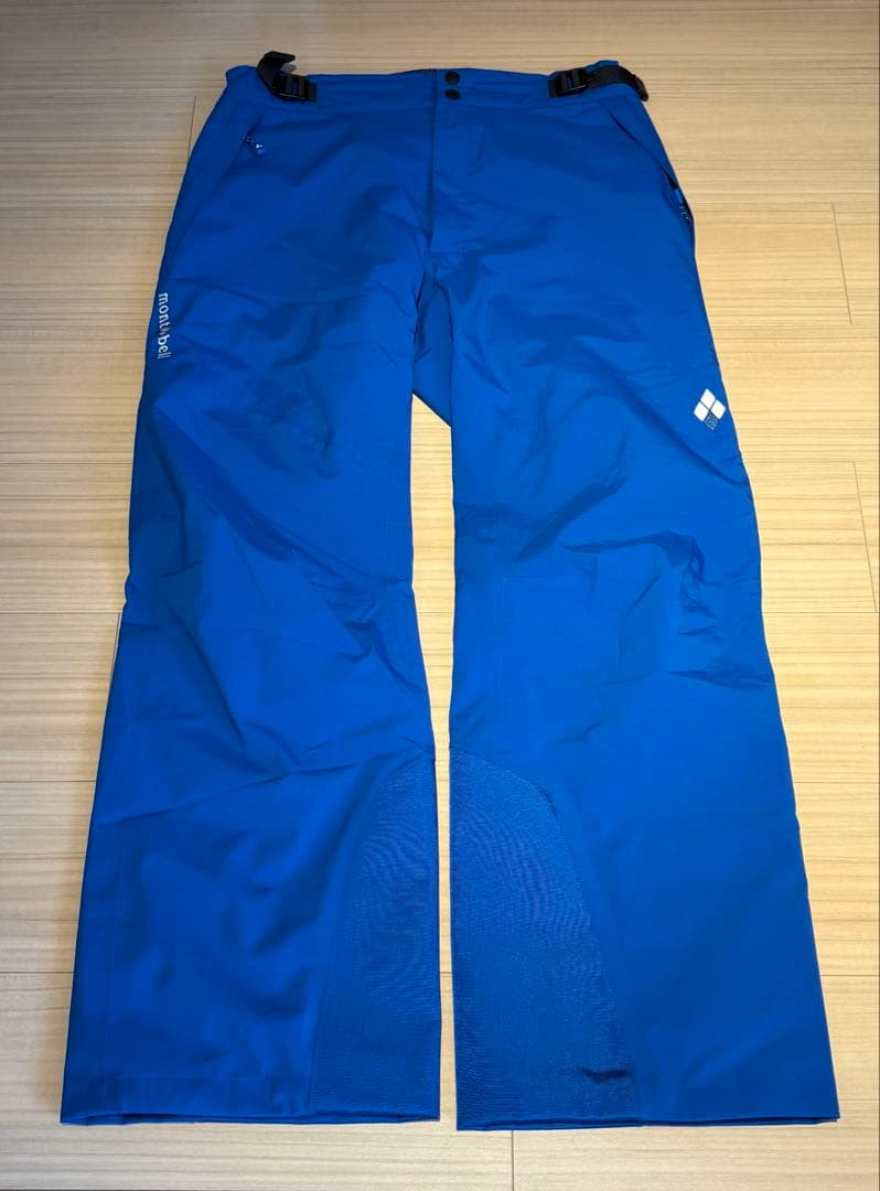 モンベル mont-bell スノーウェア上下セット Sサイズ メンズ