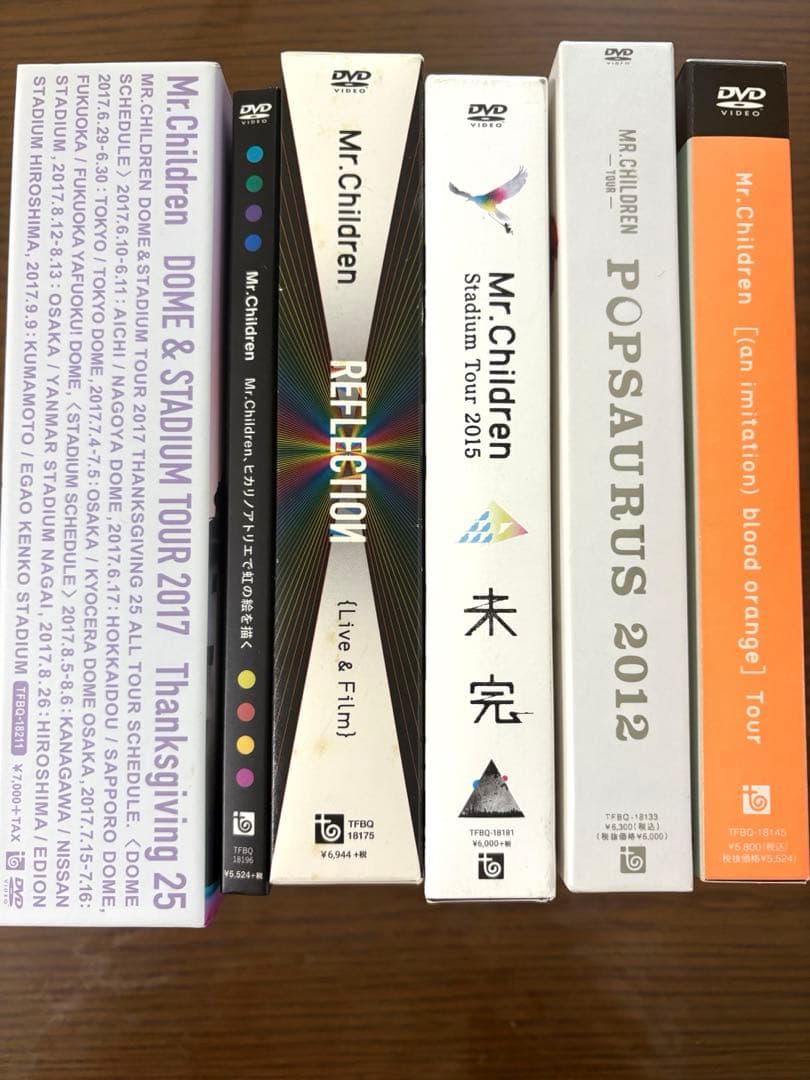 Mr.Children ミスチルライブDVD 6セット