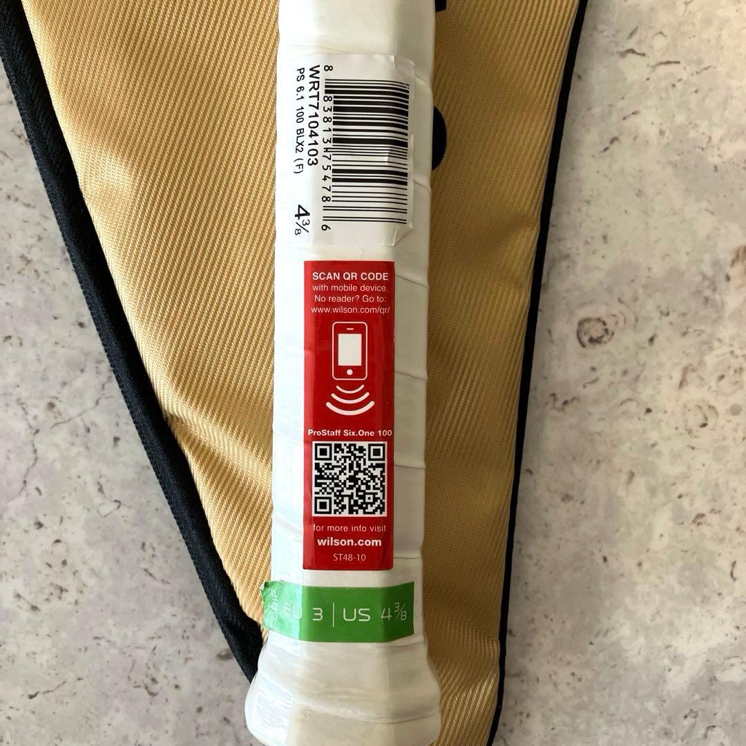 ［新品未使用］Wilsonフェデラー Pro Staff Six One100