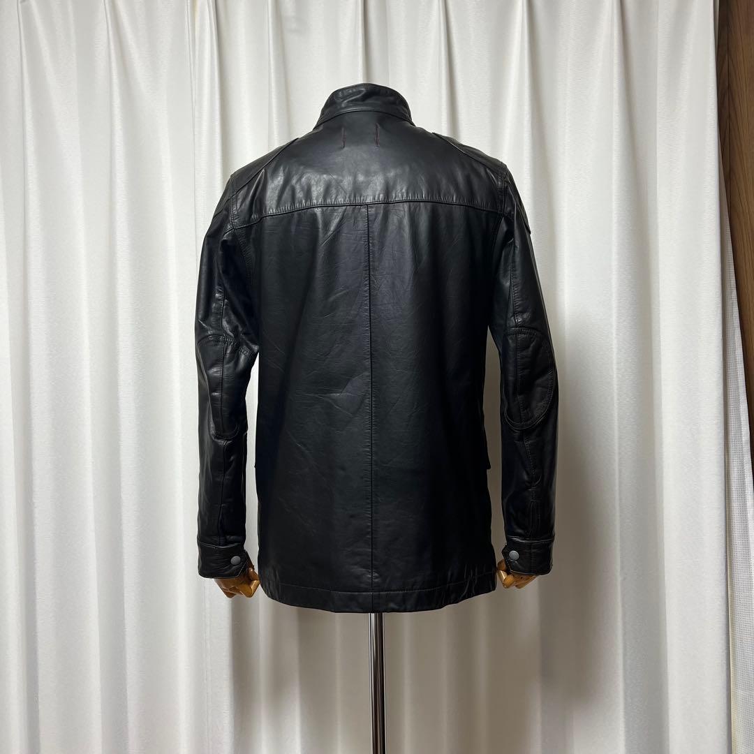 バナナリパブリック　レザージャケット　フィールドジャケット　ミリタリージャケット