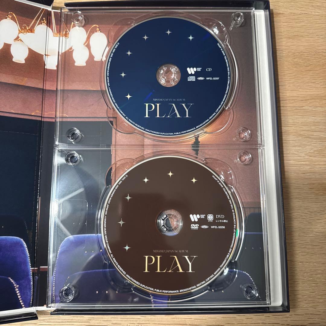 MISAMO PLAY 初回限定版A CD/DVD/トレカ/特典２点