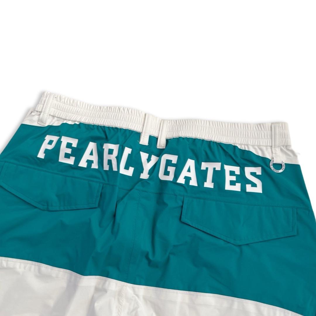 704 パーリーゲイツ 定価25,300 メンズレインパンツ グリーン 6 XL