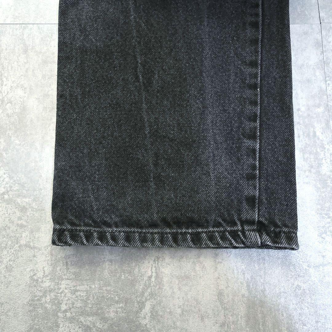 90s USA製 Levi's 501 ブラックデニム W34 後染め 米国製