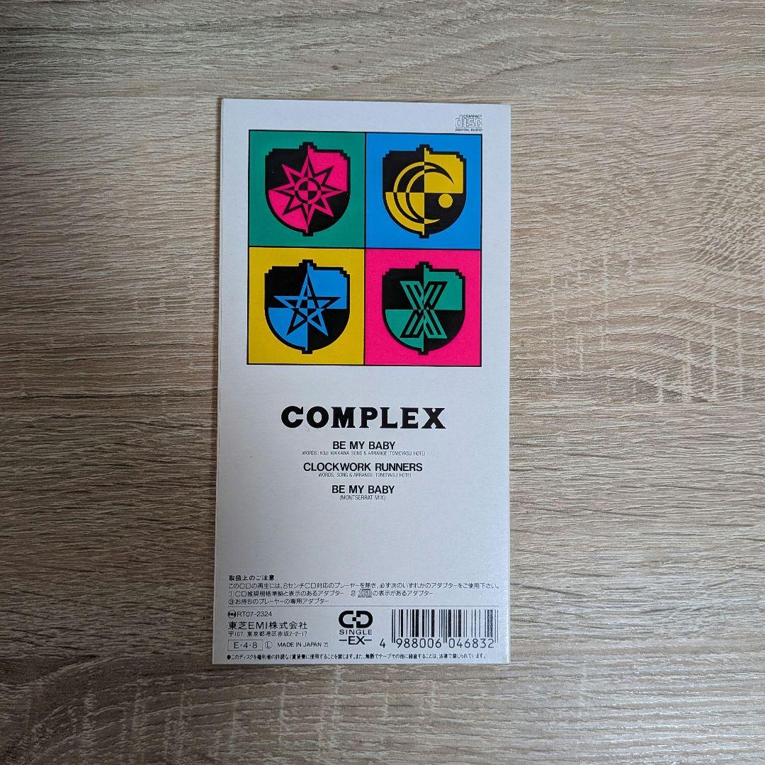 COMPLEX 帯付アルバムCD 3枚 シングルCD2枚セット