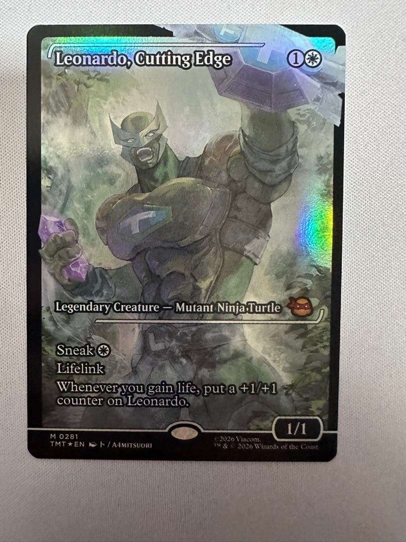 【MTG】鋭い切先、レオナルド/Leonardo, Cutting Edge