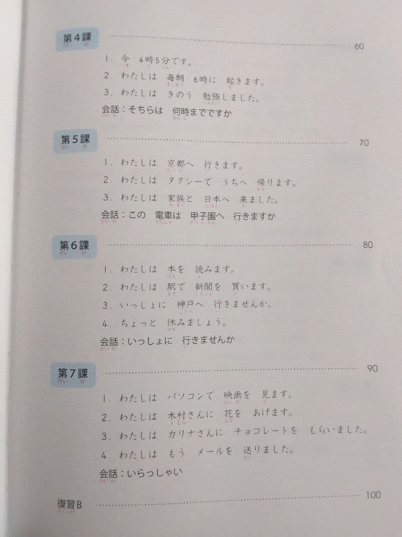 みんなの日本語 改訂版 初級 I