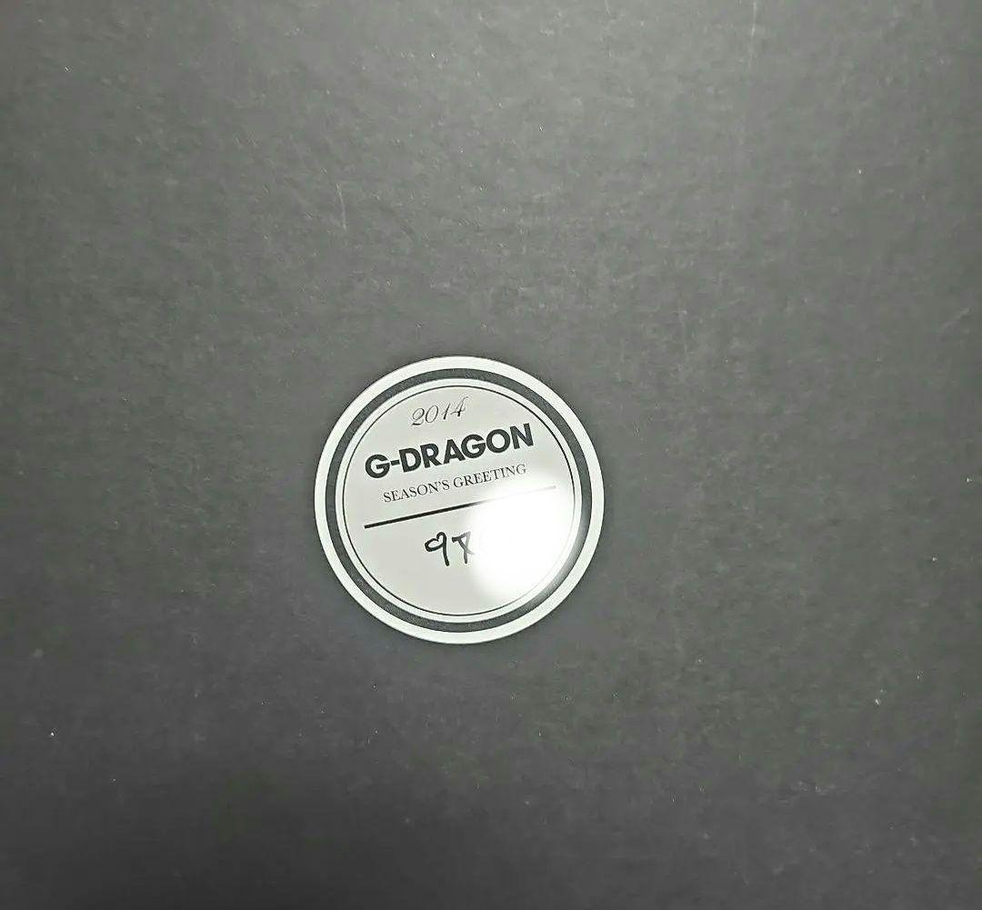 BIGBANG2014年シーグリ 直筆ナンバリング G-DRAGON