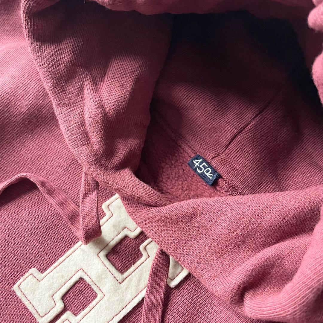 45R 極美品 HERITAGE アイランドワッペンの裏毛フーディー 4