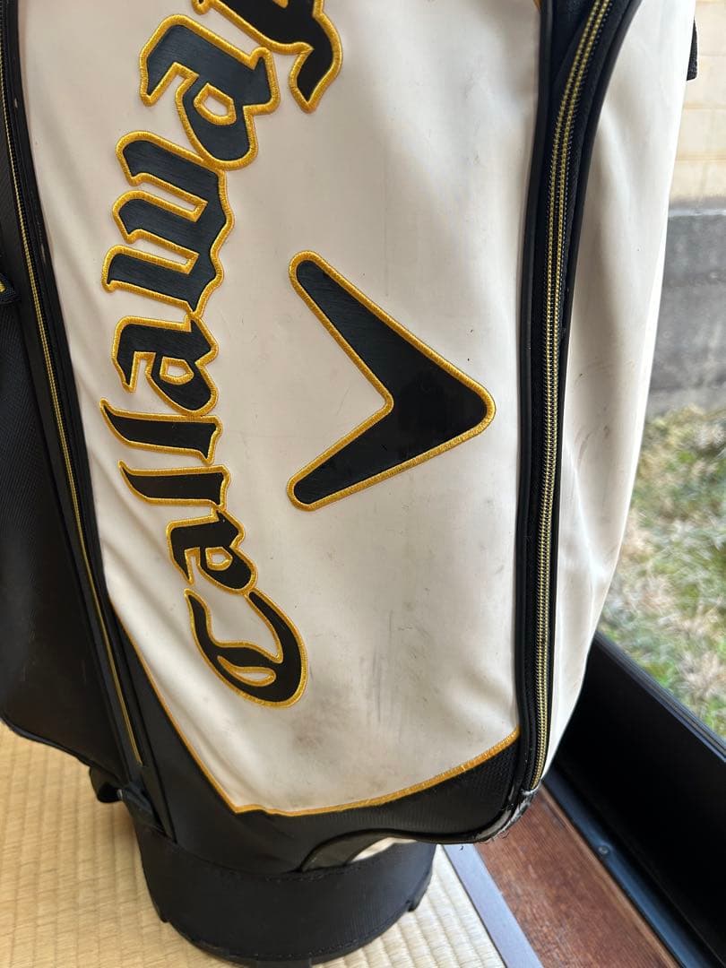 Callaway Warbird キャディバッグ ブラック/ホワイト