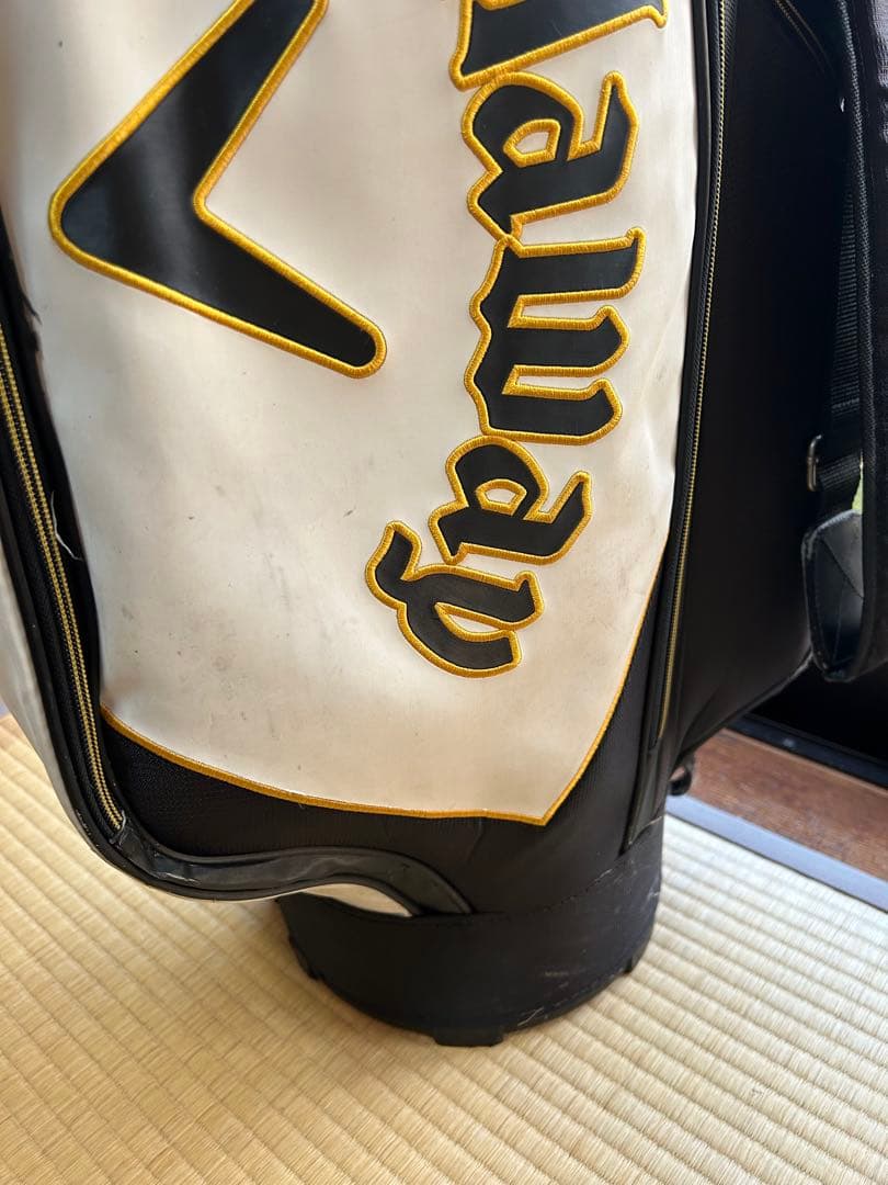 Callaway Warbird キャディバッグ ブラック/ホワイト