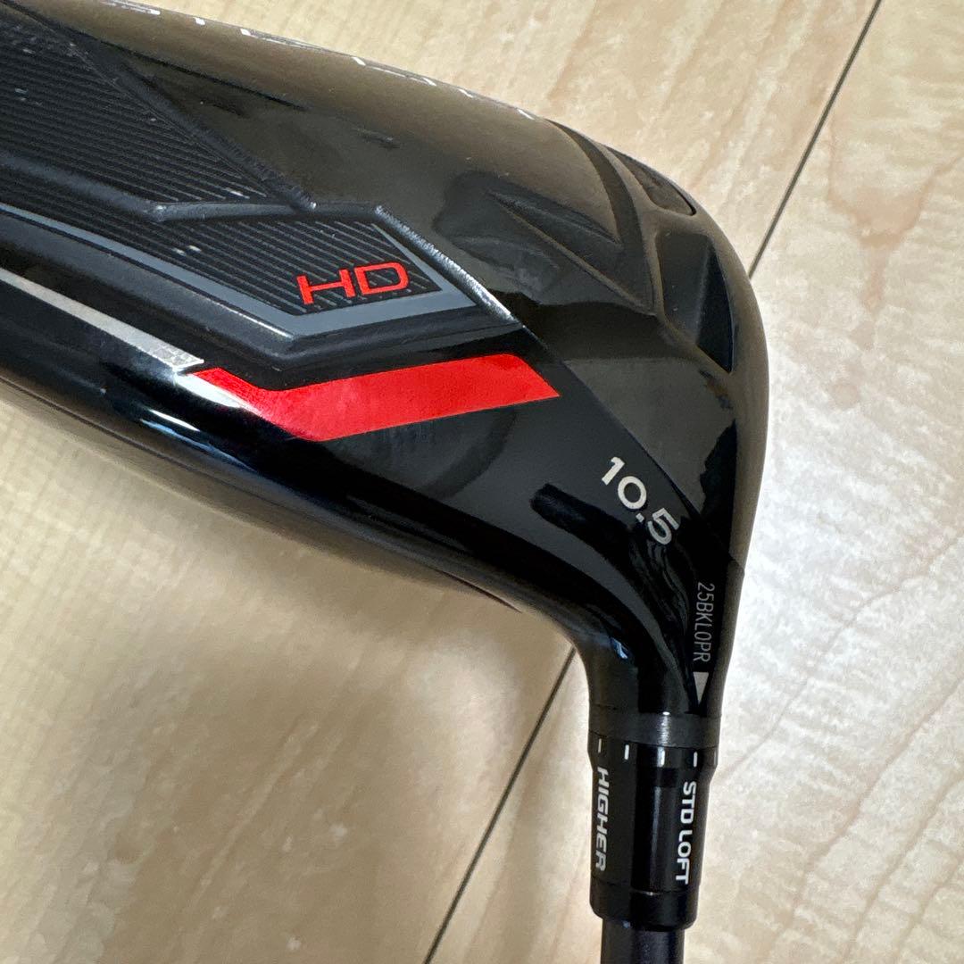 テーラーメイド ステルスHD ドライバー フレックスS ロフト角10.5