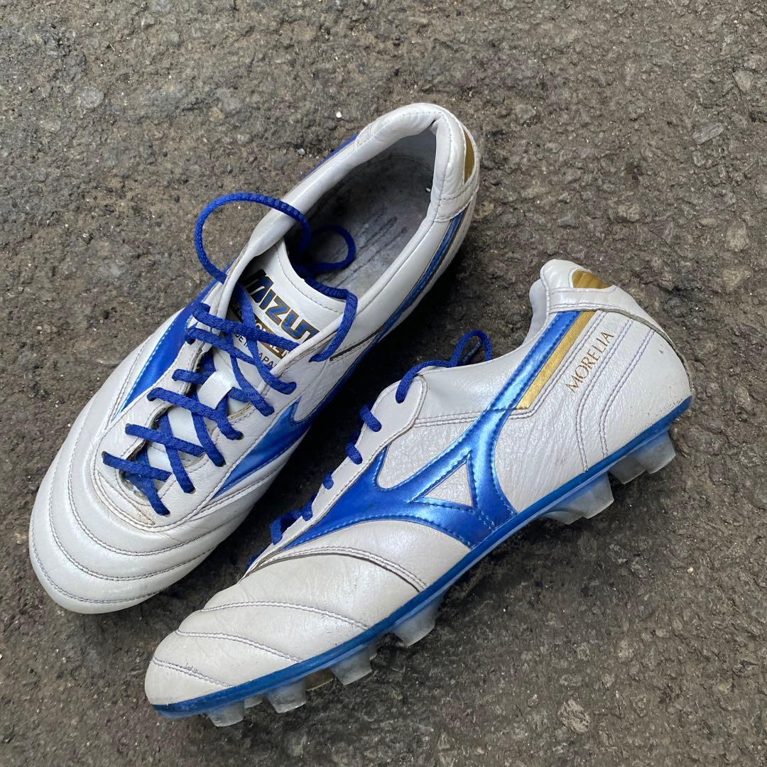 モレリア2Japan 26.5cm スーパーホワイトパール×レーザーブルー 白青