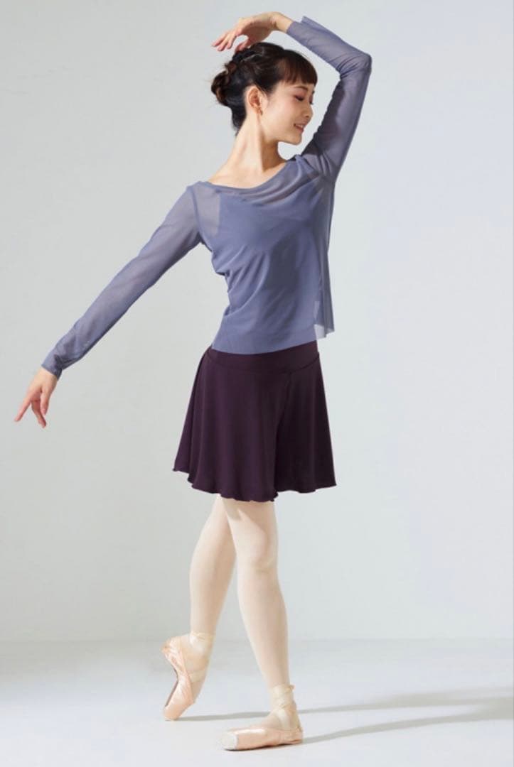 【新品タグ付き】Chacott チャコット チュールトップ M完売色