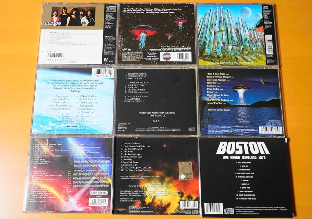 Boston CD まとめ