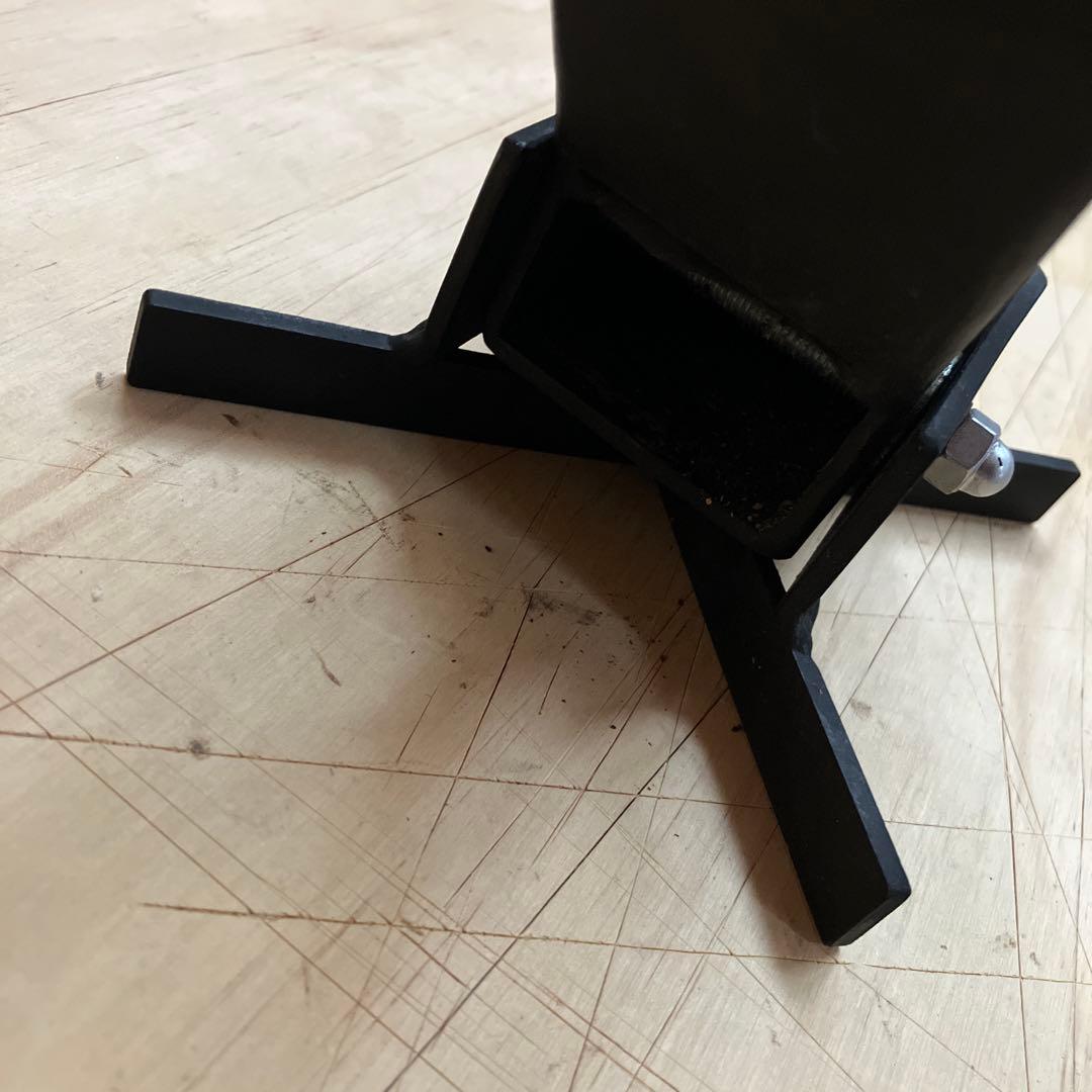 焚き火台スタンド ブラック　ロケットストーブ　小型