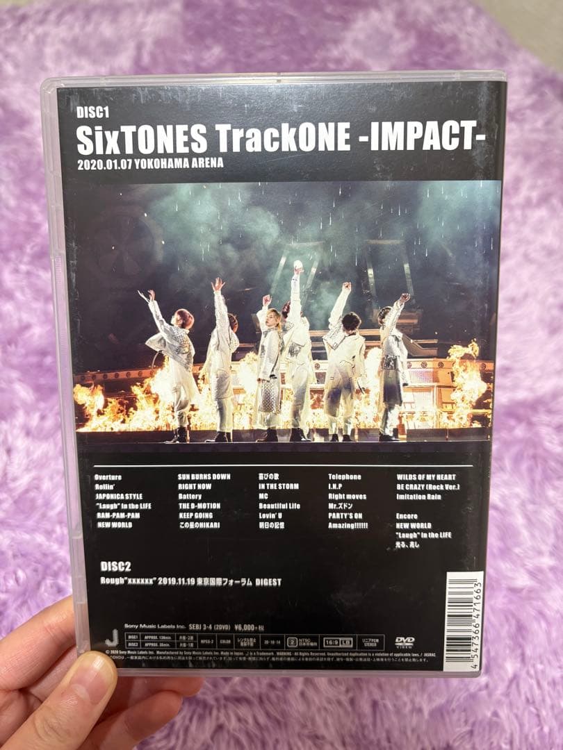 SixTONES DVDセット