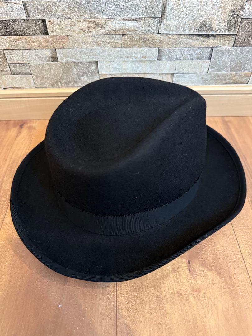 【美品】CA4LA メンズ ハット 日本製 ウール L