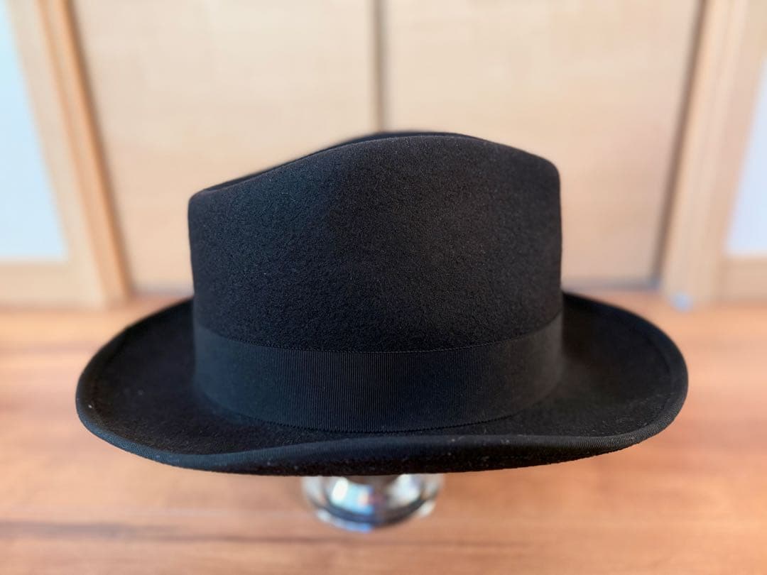 【美品】CA4LA メンズ ハット 日本製 ウール L