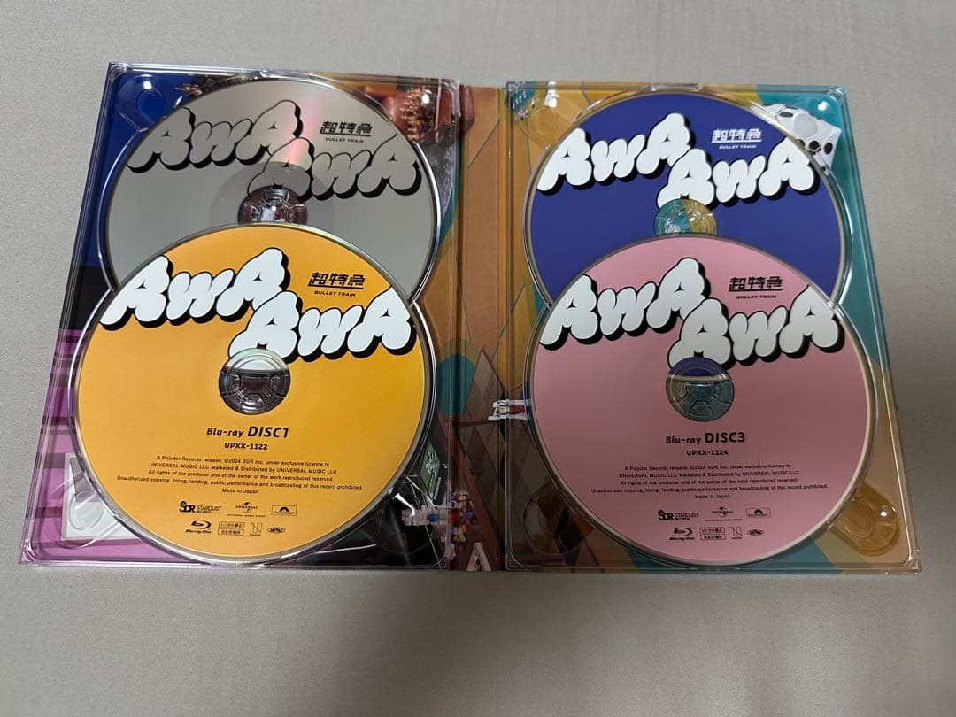 超特急 AwA AwA 完全限定盤 CD Blu-ray