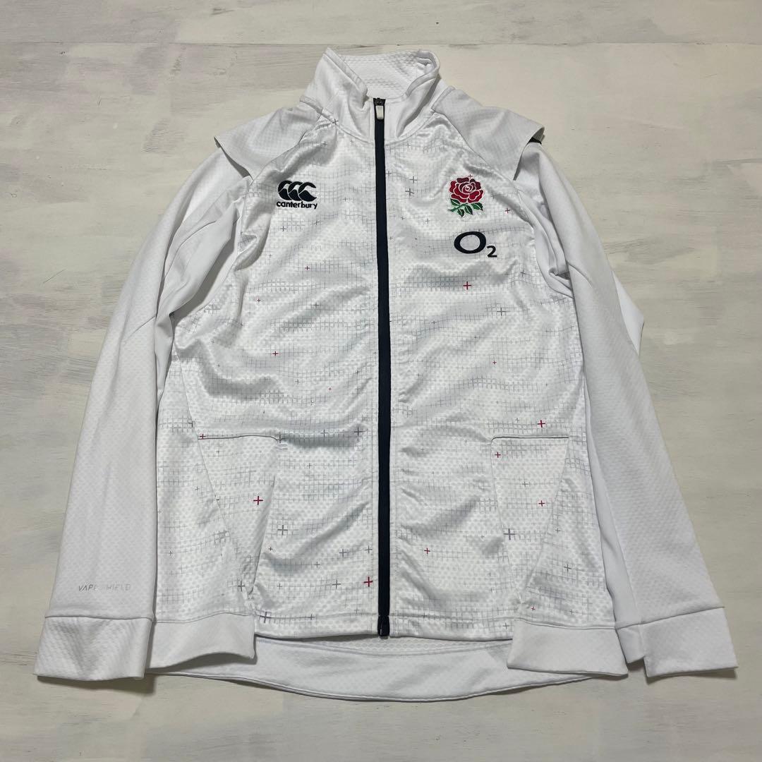美品　レア　Canterbury ラグビー イングランド代表 ジャージ　O2