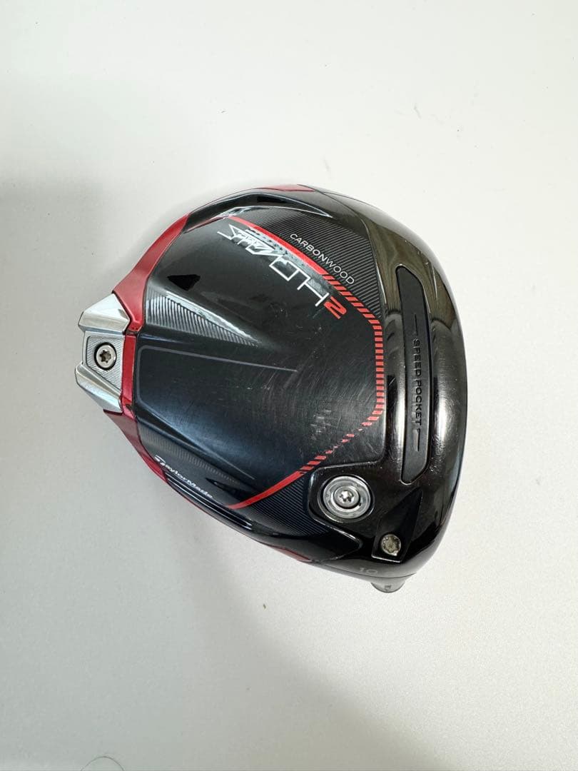 テーラーメイド　ステルス2ドライバー10.5度　ヘッドのみ(カバー付き)