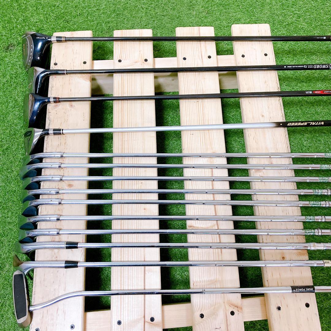 M13.スリクソン　初心者オススメ　ゴルフクラブ　メンズセット　右利き　14本