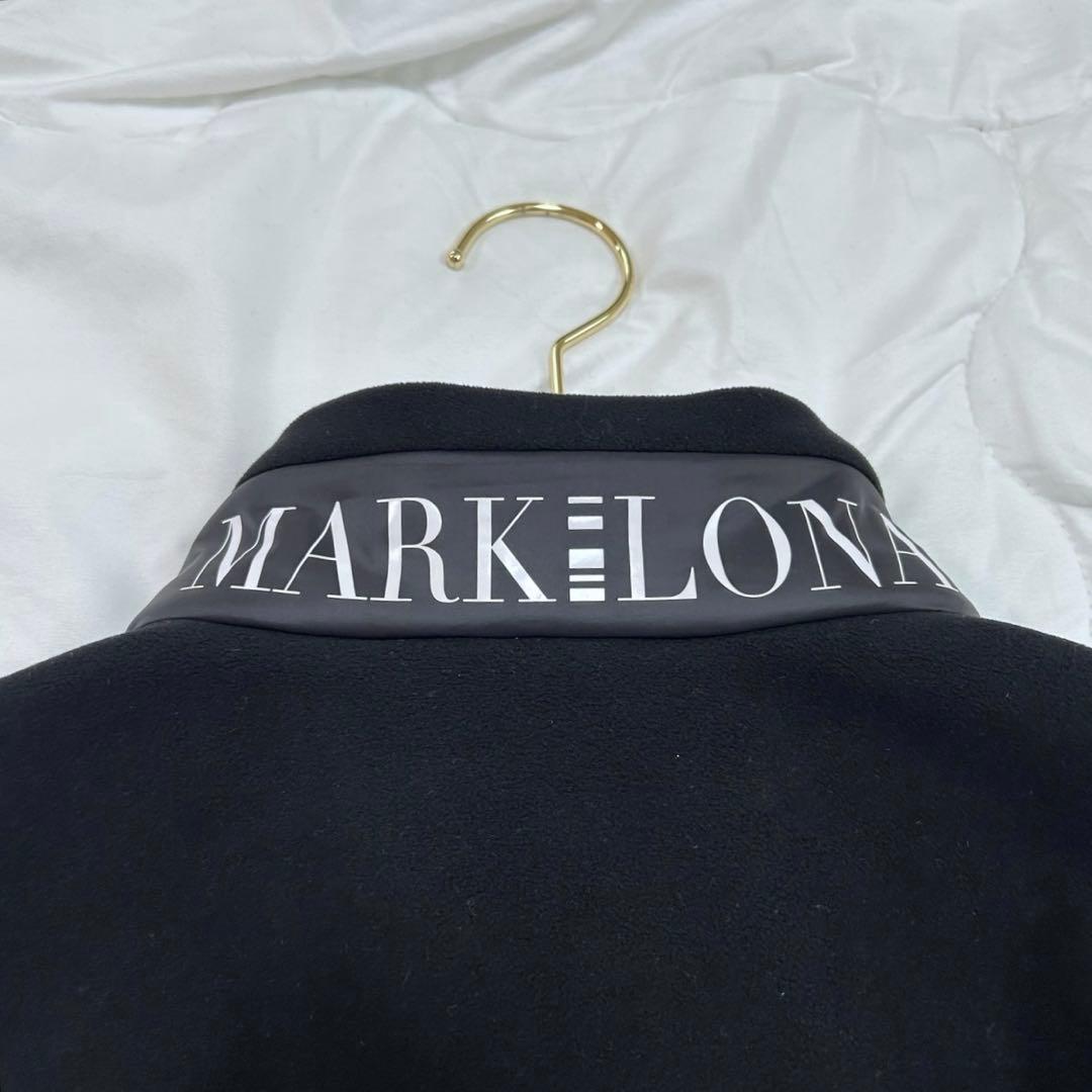 新品 24AW MARK&LONA ハーフジップフリースジャケット 50