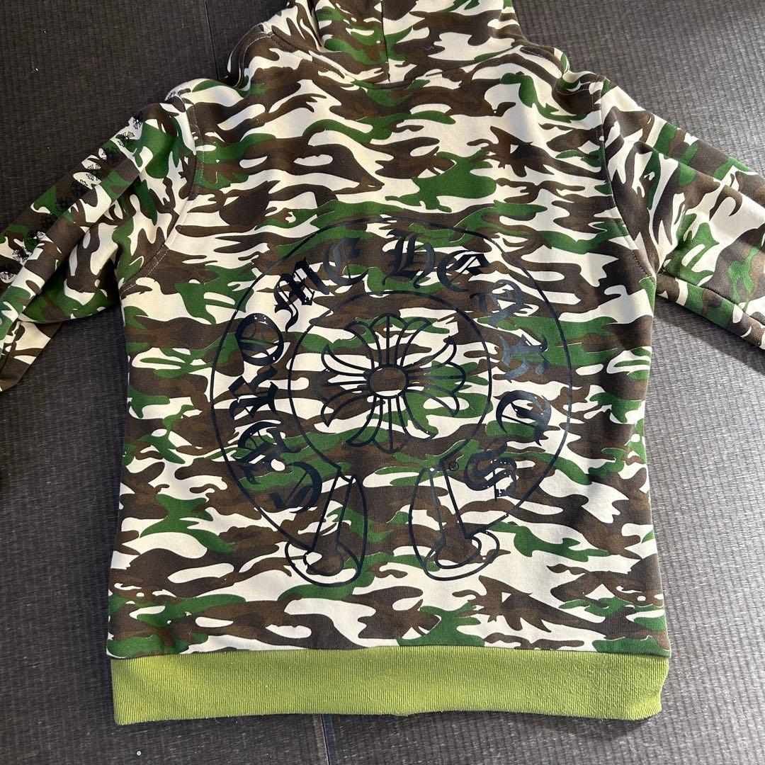 クロムハーツ　ジップパーカー　迷彩柄　XL USA