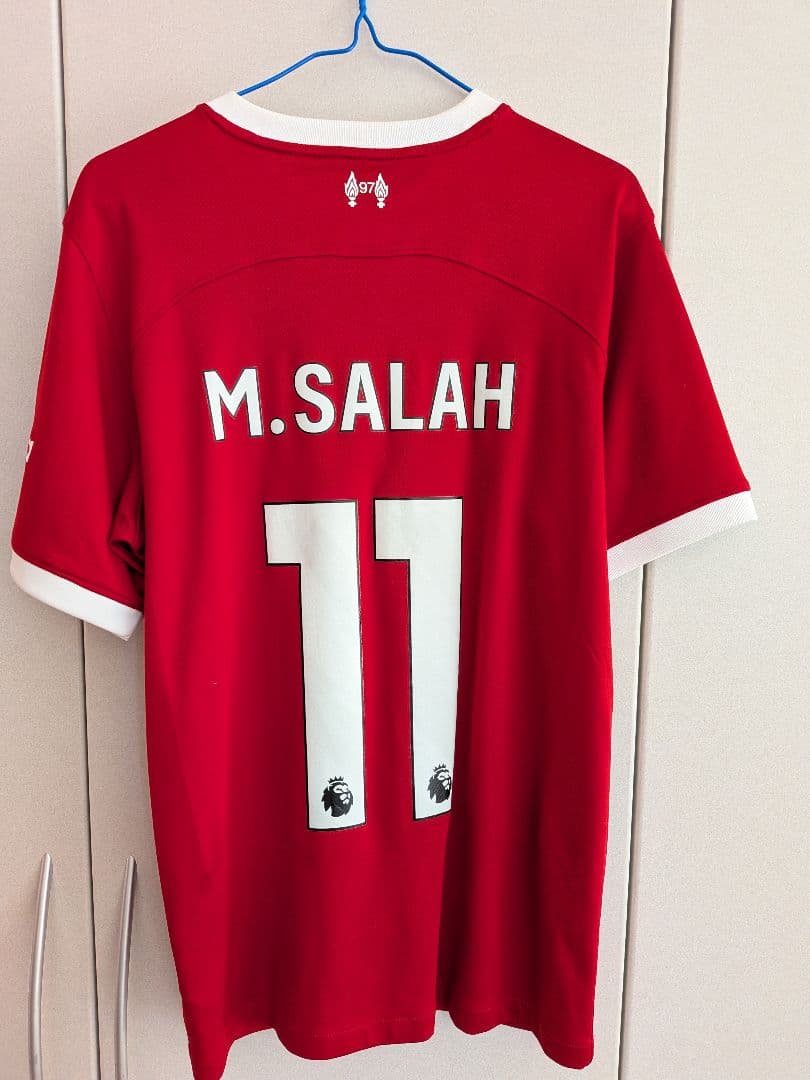 【新品タグ無し】リヴァプール　23-24 ユニフォーム　サラーM